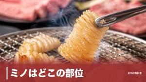 ミノはどこの部位？牛の第一胃で166kcal、上ミノとミノサンドの違いまで解説のアイキャッチ画像