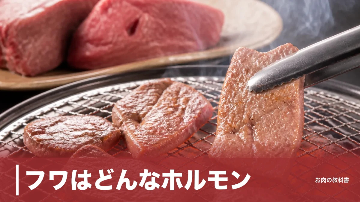 フワはどんなホルモン？牛1頭に2kgだけの肺を92kcalの栄養と焼き方で解説のアイキャッチ画像