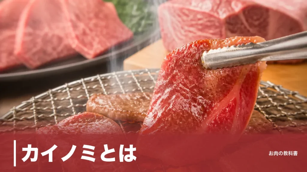 カイノミとは？バラとヒレのいいとこ取り希少部位の位置・カロリー・焼き方のアイキャッチ画像