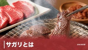 サガリとは？牛1頭に1本の希少部位｜ハラミとの違いと288kcalの栄養を解説のアイキャッチ画像