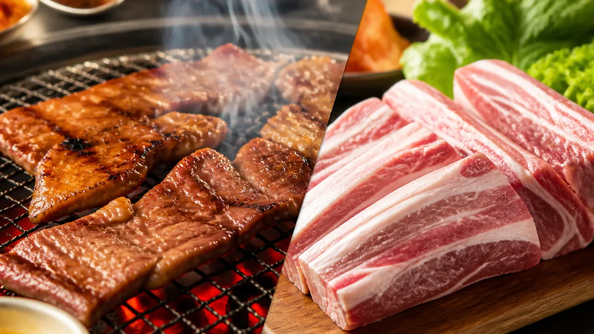 サムギョプサルと何が違う?似て非なる2大豚焼肉の解説画像