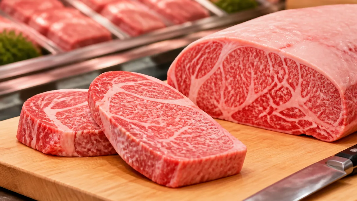 そもそも「ロース」とは？牛の背中を走る3つの部位の解説画像