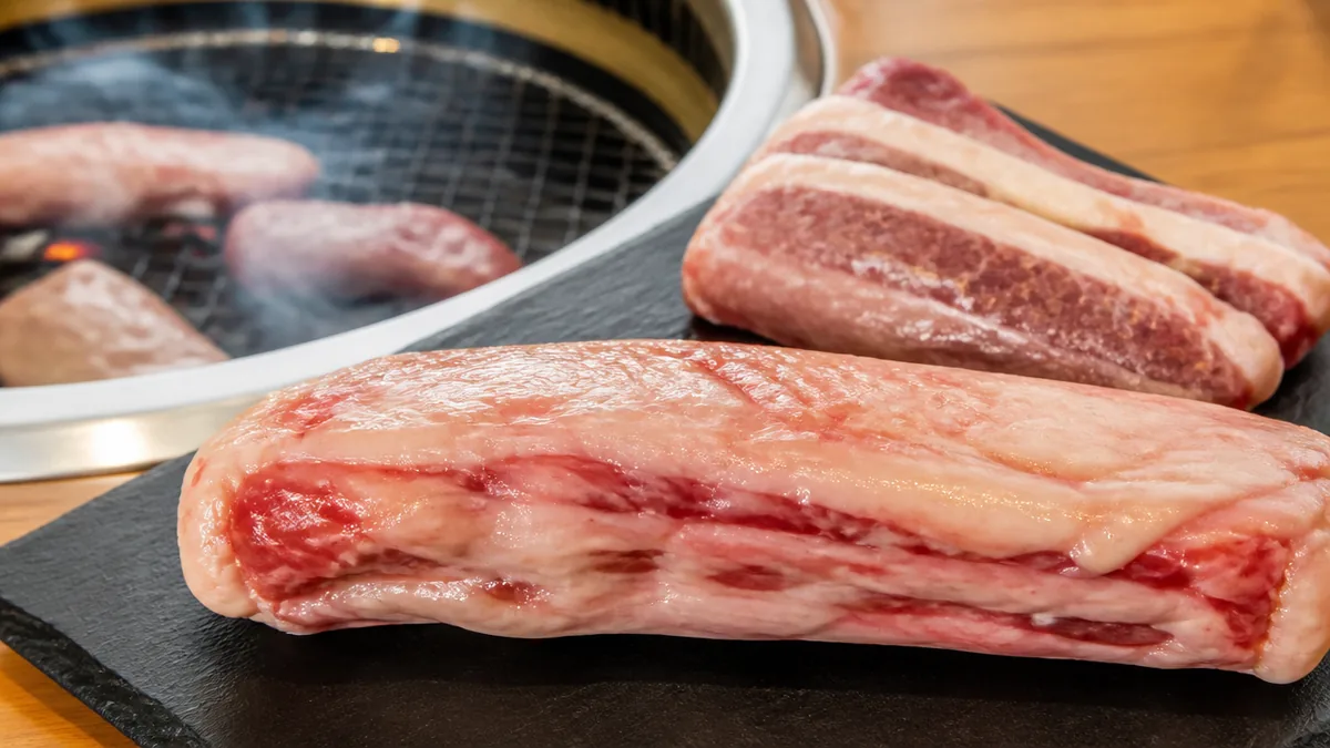 ハツモトとは?牛の心臓につながる大動脈の希少部位の解説画像