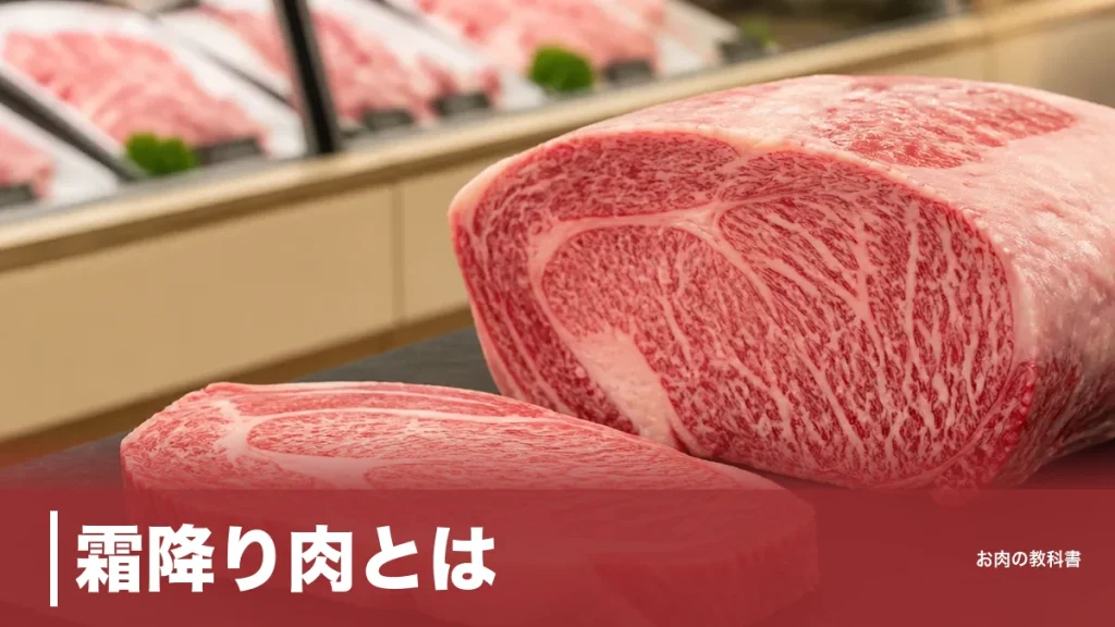 霜降り肉とは？脂質47.5gの正体とA5が味の評価ではない理由を徹底解説のアイキャッチ画像