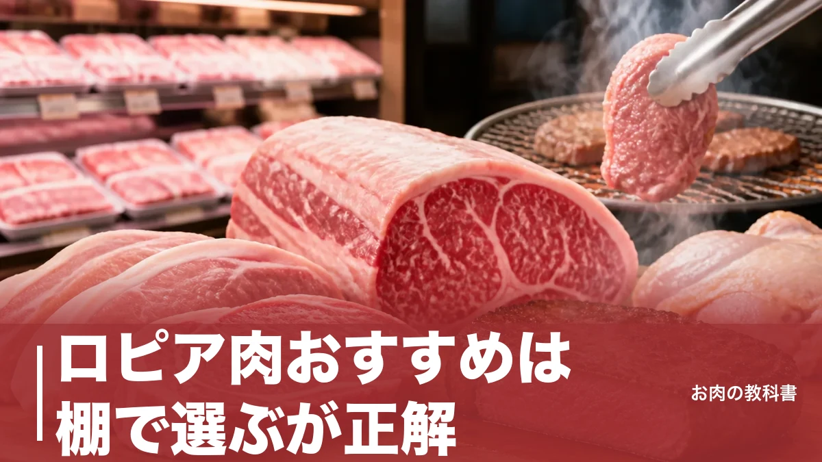 ロピア肉おすすめは棚で選ぶが正解｜166店舗の元精肉店を成分表と実売価格で攻略のアイキャッチ画像