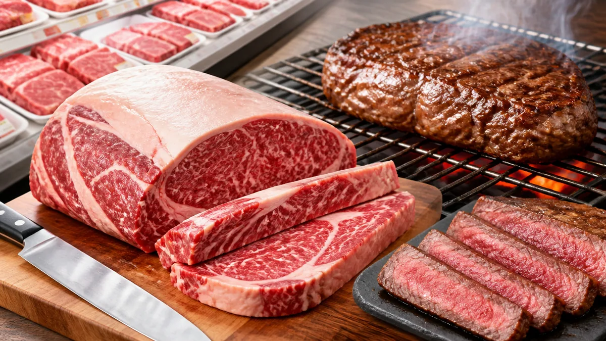 部位の呼び名がまるで違う｜チャックアイロール＝かたロースの対応表の解説画像