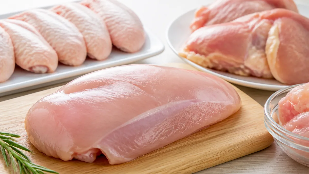 鶏肉の安い部位1位はむね肉108円｜手羽は骨の分で実質156円になる換算術のアイキャッチ画像