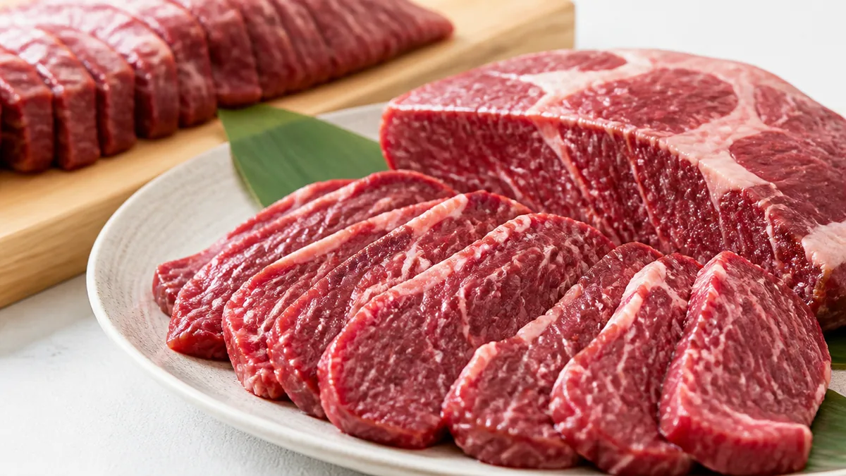 ハラミのカロリーと栄養は100gで288kcal、糖質はたった0.3gの解説画像