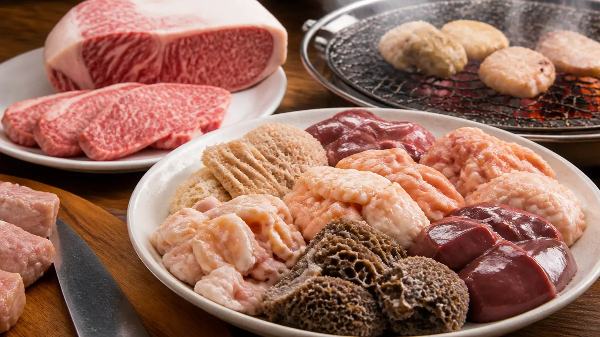 ホルモンのカロリーと脂質は、同じ「内臓」でここまで違うの解説画像