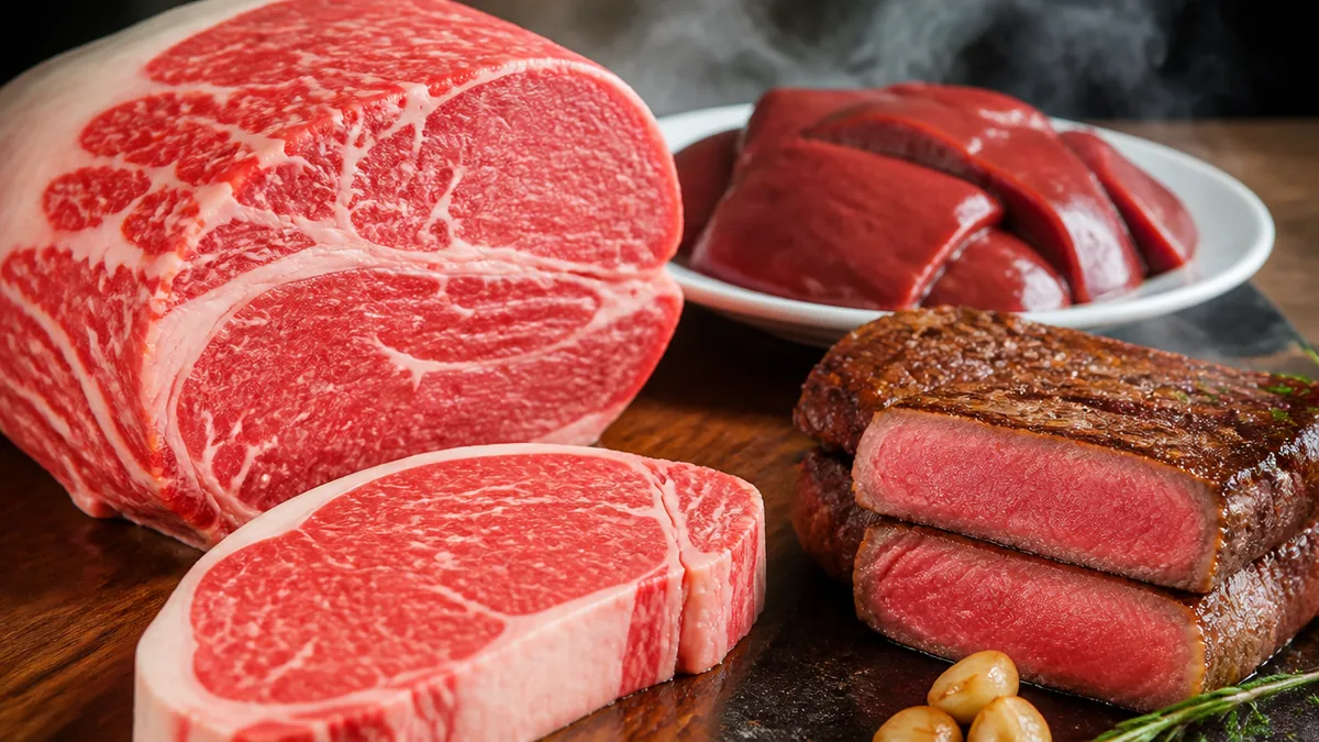 牛肉の鉄分は100gあたり何mg?部位で4倍以上変わる理由の解説画像