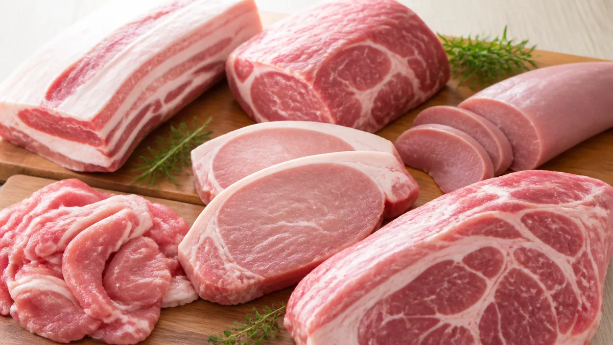 豚肉部位は規格で7つ｜ヒレ118kcalとバラ366kcalで選ぶ特徴と調理法のアイキャッチ画像