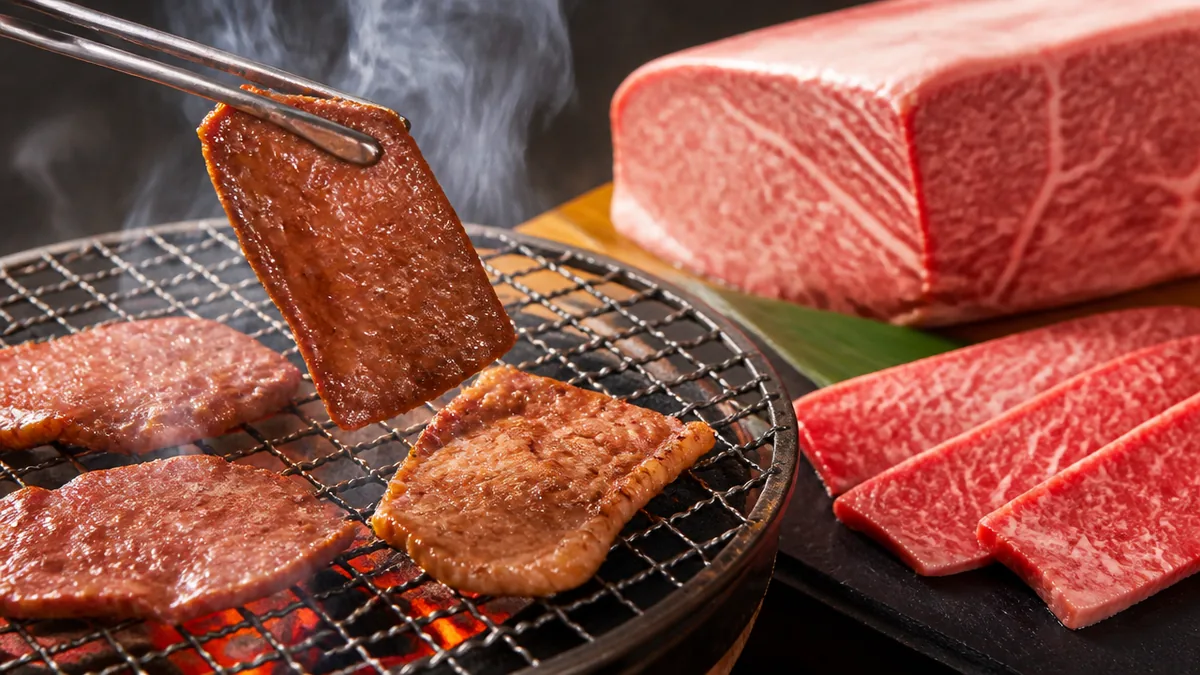 焼肉牛肉の選び方は脂質で決まる｜かたロース37.4gと赤肉26.1gの差から部位を解説のアイキャッチ画像
