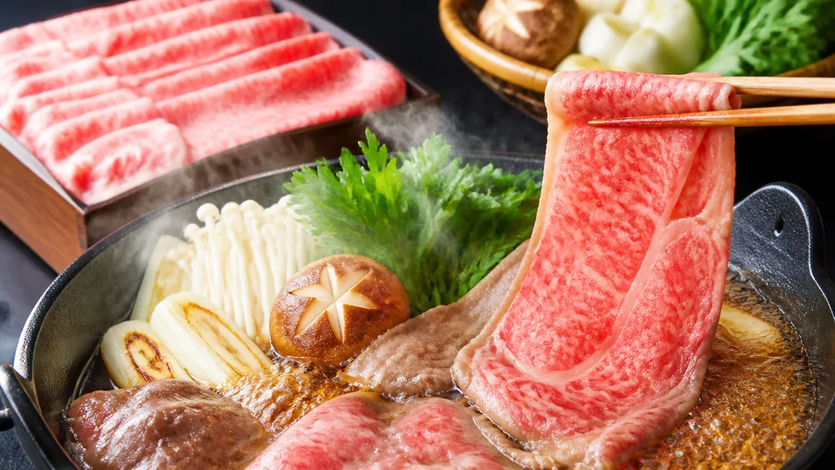 和牛すき焼きが「ごちそう」として成立している理由の解説画像