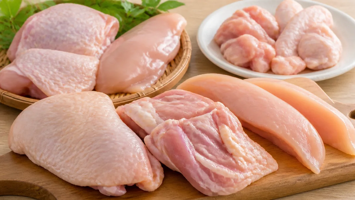 鶏肉の種類は「育ち方」と「部位」の2軸で整理できるの解説画像