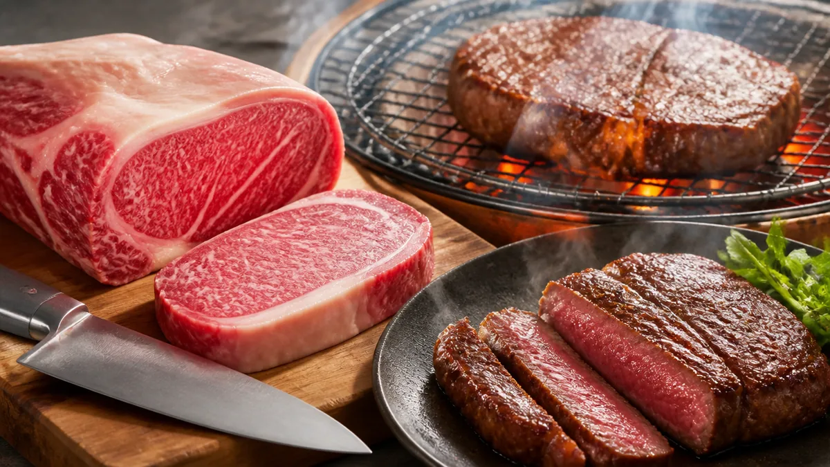 ステーキロースの栄養は221kcal?和牛と輸入牛で数字が変わるの解説画像
