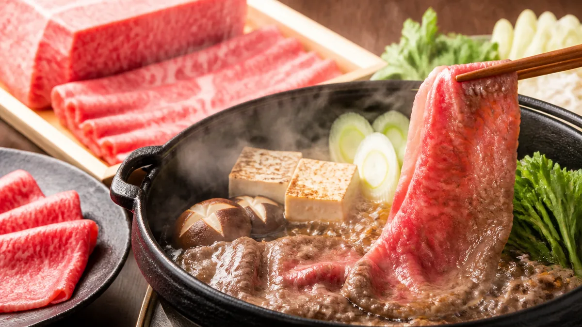 すき焼きに向く部位は?かたロースとリブロースで迷ったときの決め方の解説画像