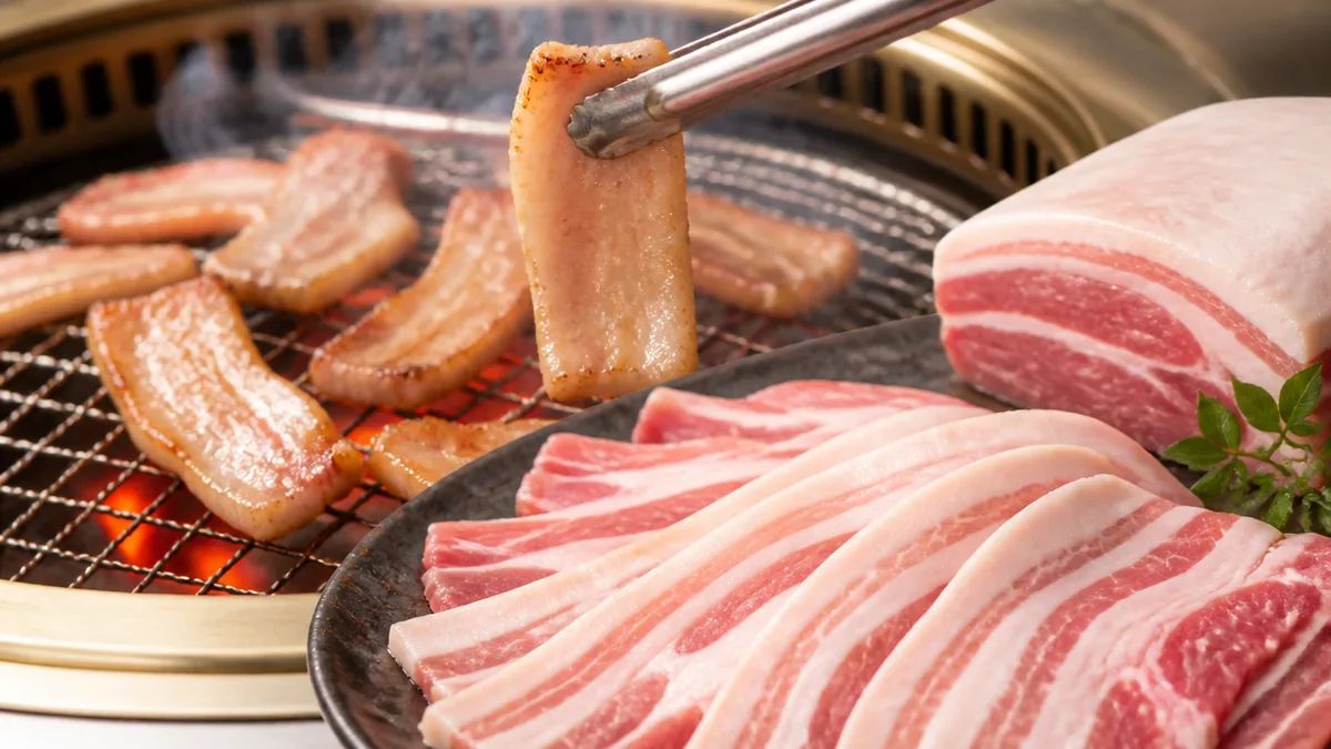 豚バラ焼肉用とは?パックのラベルが教えてくれる3つの情報の解説画像
