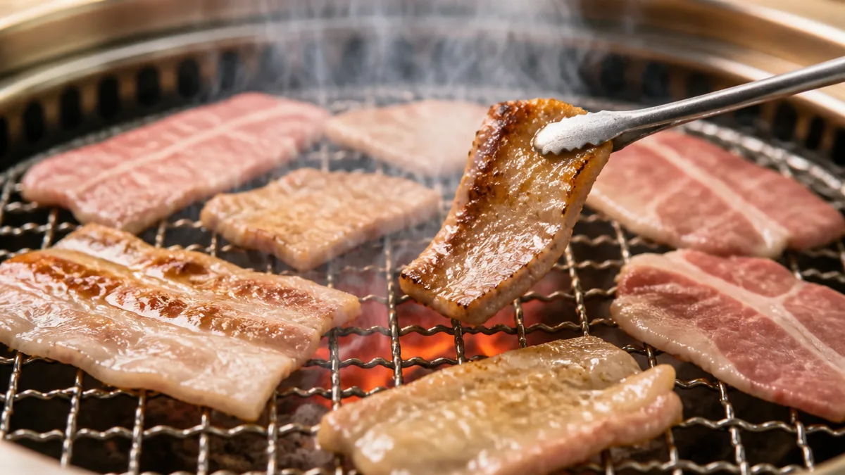 豚肉焼肉用は6部位で決まる｜バラ・ハラミ・豚トロの違いと失敗しない焼き方のアイキャッチ画像
