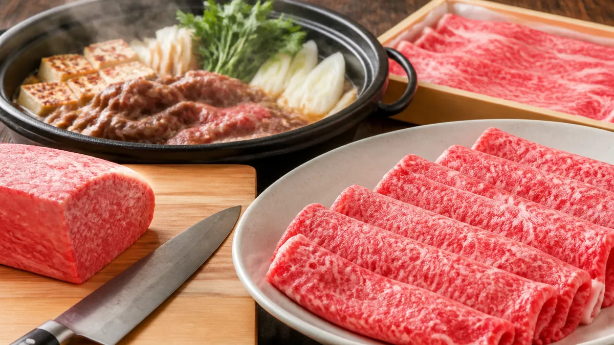 「黒毛和牛すき焼き用」とはどんな肉?まず押さえたい3つの前提の解説画像