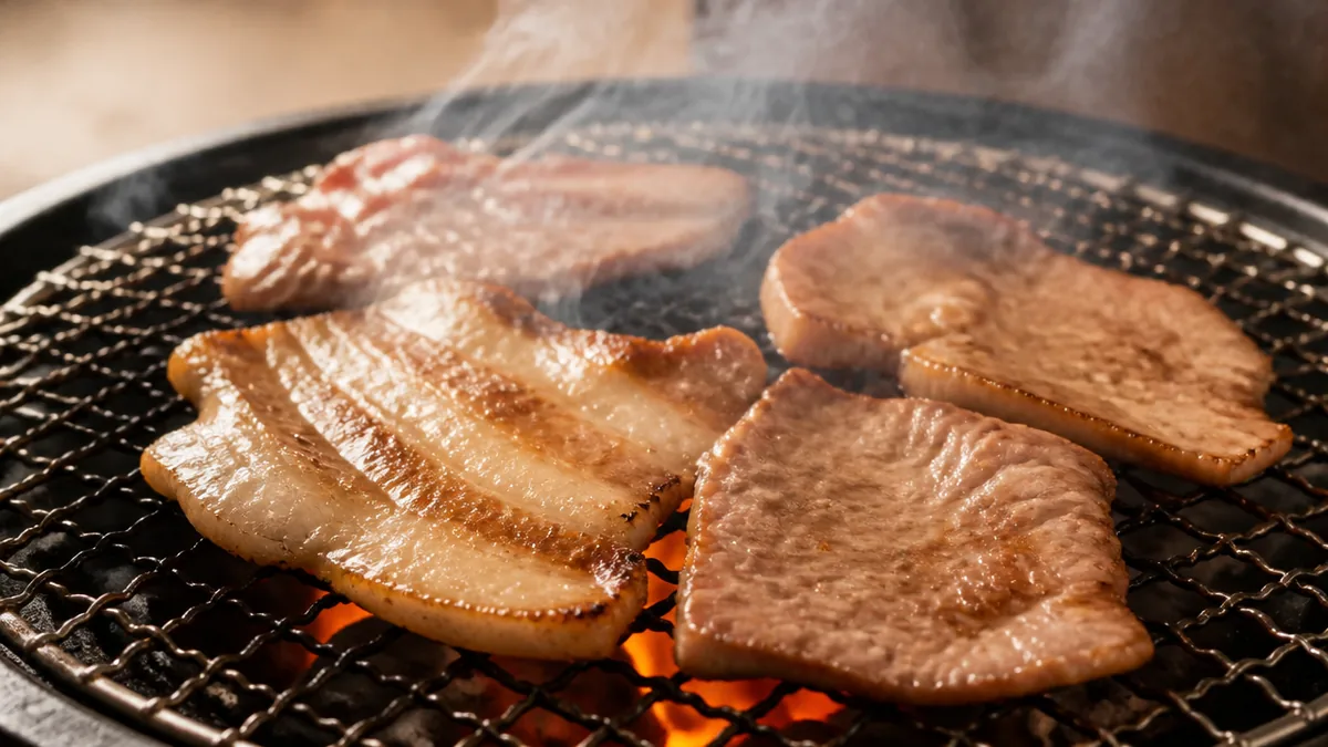 焼き肉用豚肉はバラだけじゃない｜386kcalと248kcalで選ぶ部位と焼き方の正解のアイキャッチ画像