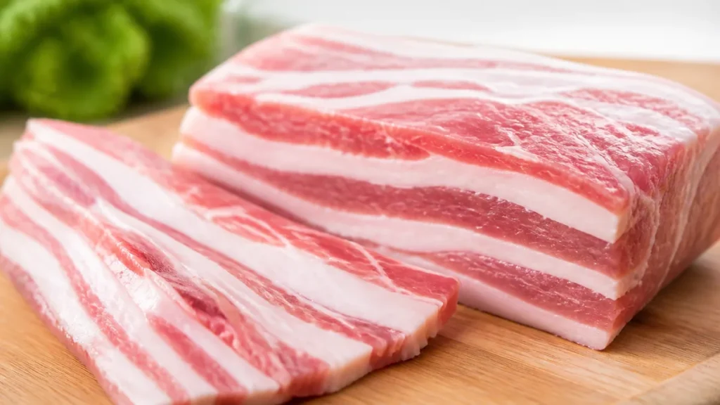 豚バラ部位はどこにある？肋骨まわりの三枚肉が366kcalになる理由と選び方のアイキャッチ画像